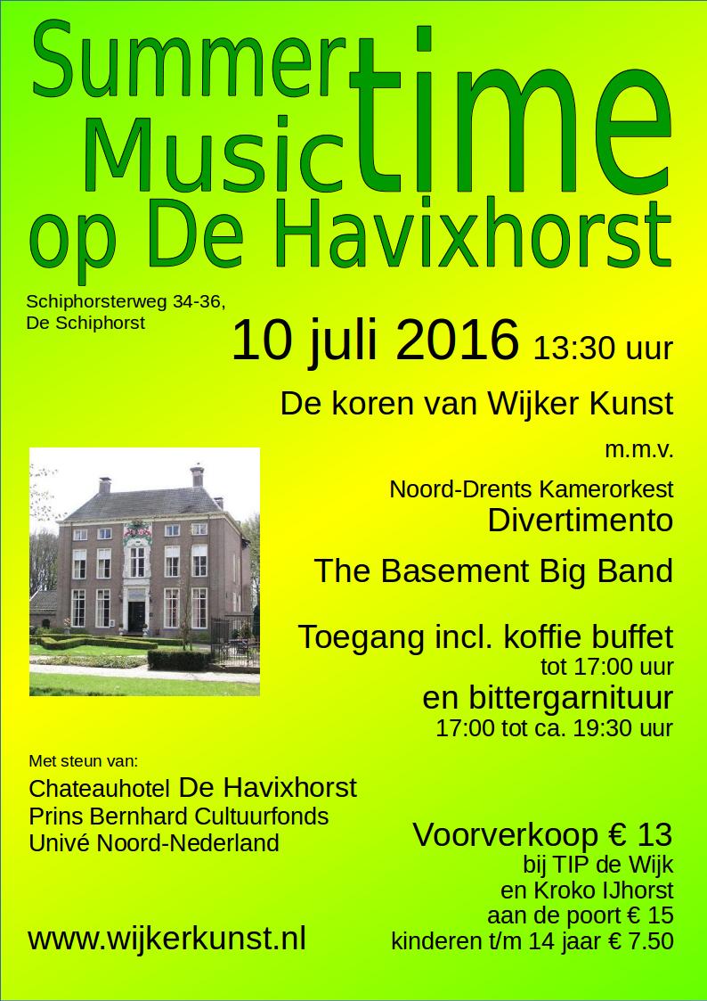 Summer music time De Havixhorst