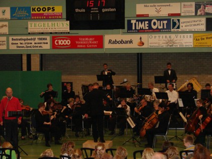 Concert Peter en de Wolf van Noord-Drents kamerorkest Divertimento.